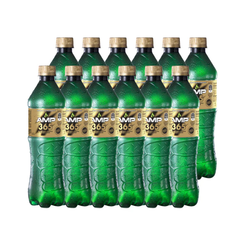 Bebida Energizante AMP 365 Dorado 600ml (12Pack)