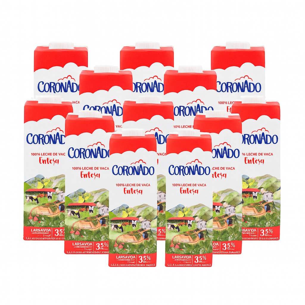 Leche Coronado Entera 1L (12Pack)