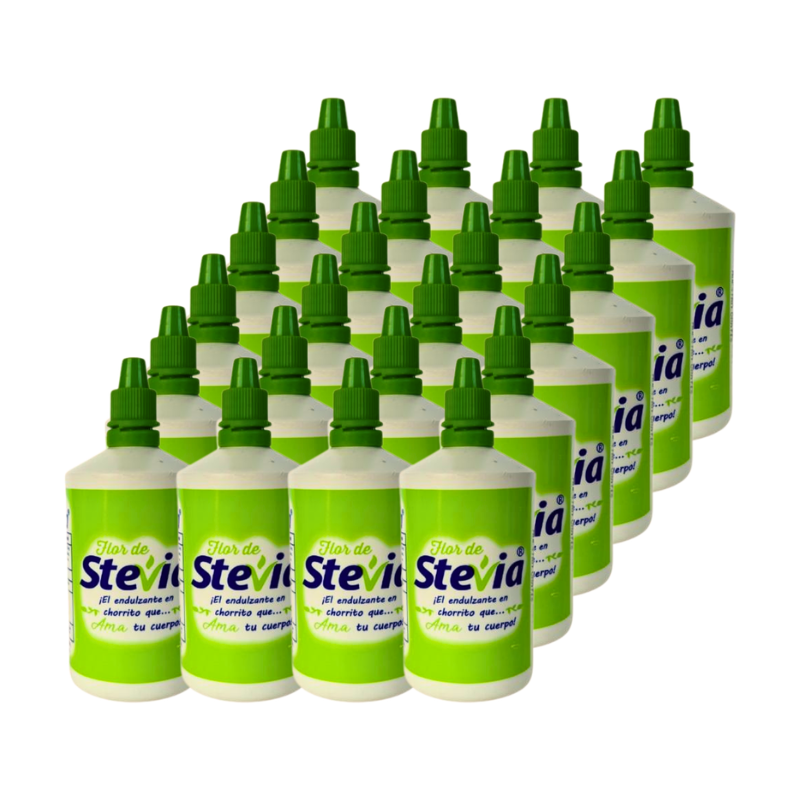 Endulzante Liquido Flor de Stevia 100ml (24Pack)