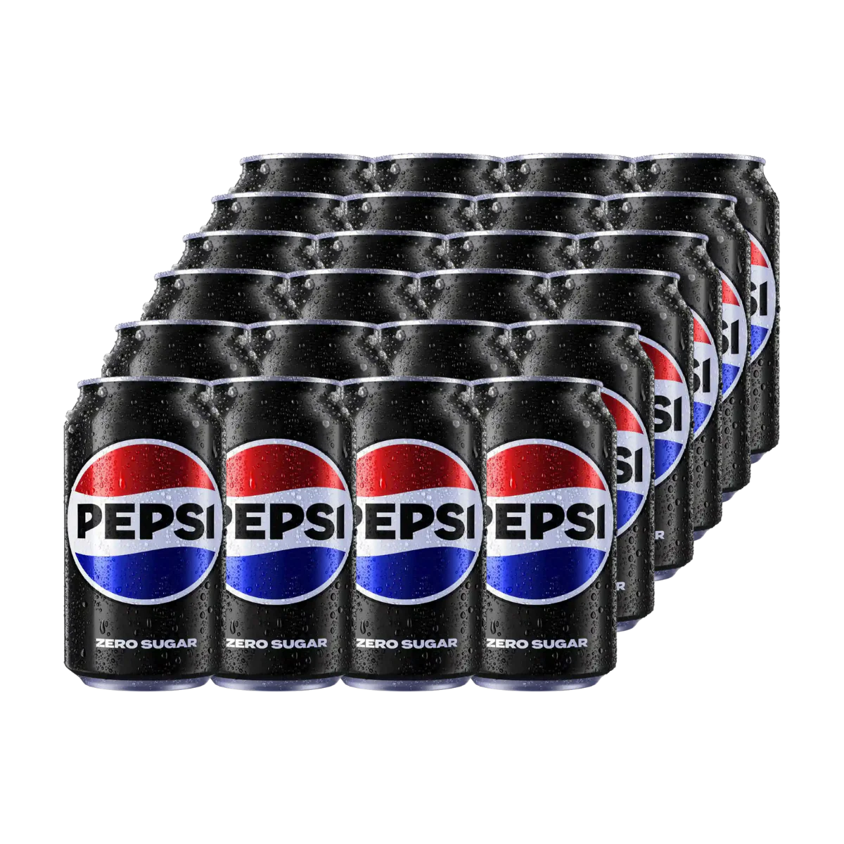Gaseosa sin Azúcar Pepsi Black Lata 355ml (24Pack)