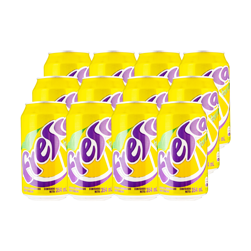 Gaseosa de Toronja Fresca Lata 355ml (12Pack)