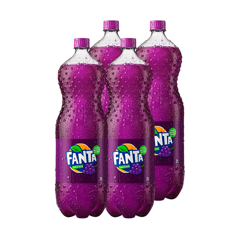 Gaseosa de Uva Fanta 2L (4Pack)