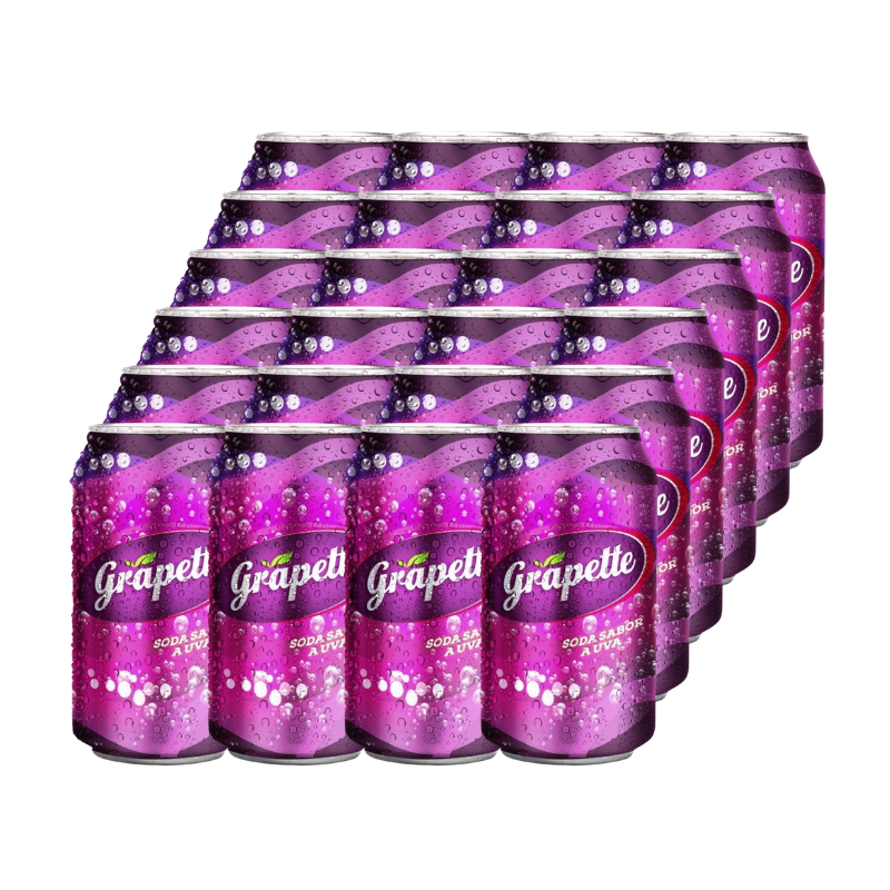 Gaseosa de Uva Grapette Lata 355ml (24Pack)