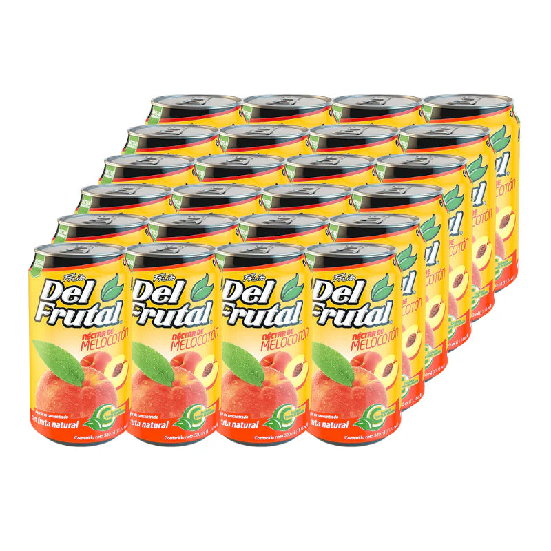 Néctar de Melocotón Del Frutal Lata 355ml (24Pack)