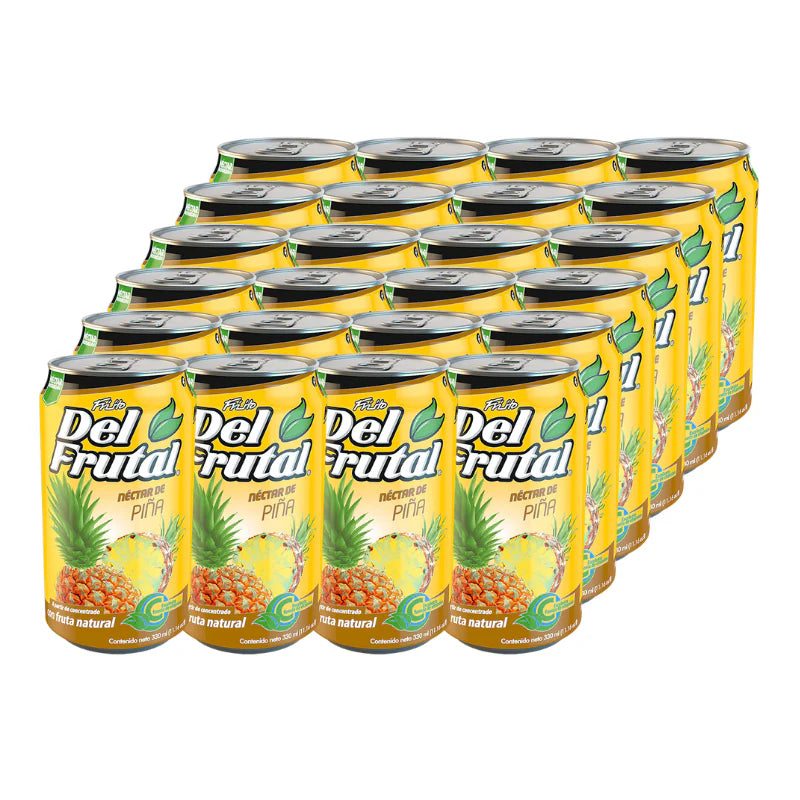 Néctar de Piña Del Frutal Lata 355ml (24Pack)