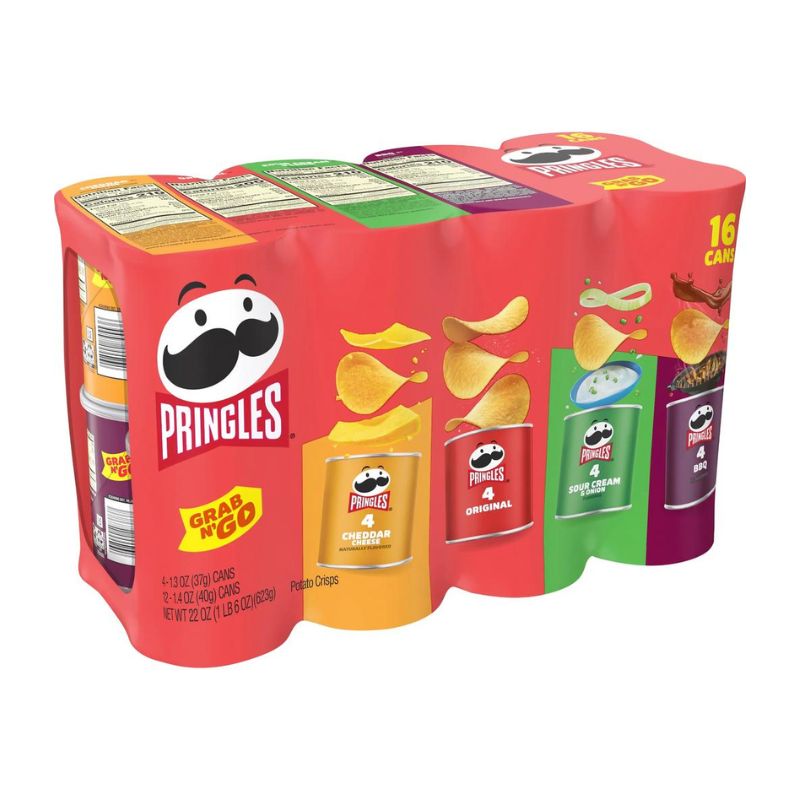 Papalinas Pringles Sabores Surtidos 16uds
