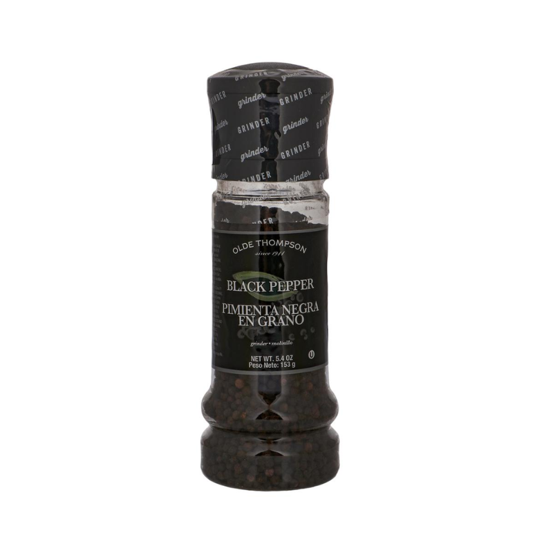 Pimienta Negra Granulada con Molinillo Olde Thompson 153g