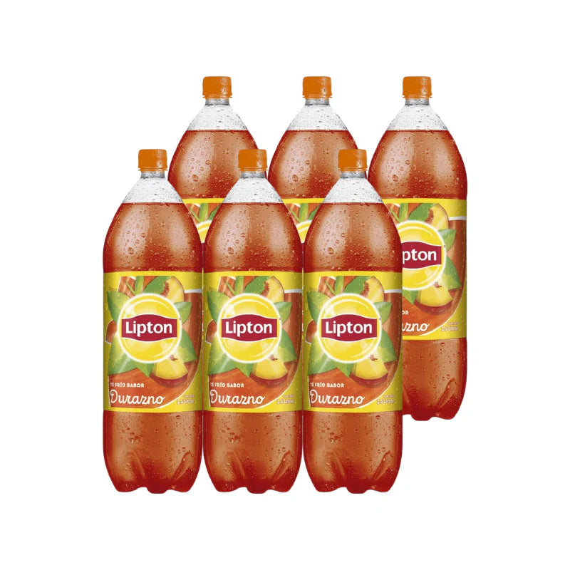 Té Frío de Durazno Lipton 2.5L (6Pack)
